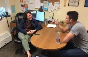Elena Hill and Gabe Reim