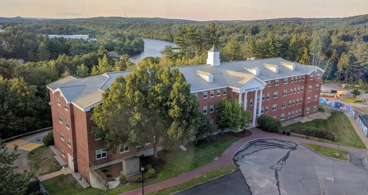 The fifth floor of Kingston has a scenic panoramic view.