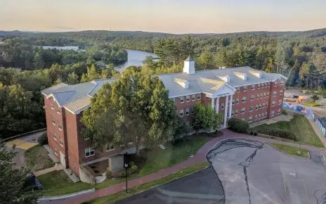 The fifth floor of Kingston has a scenic panoramic view.