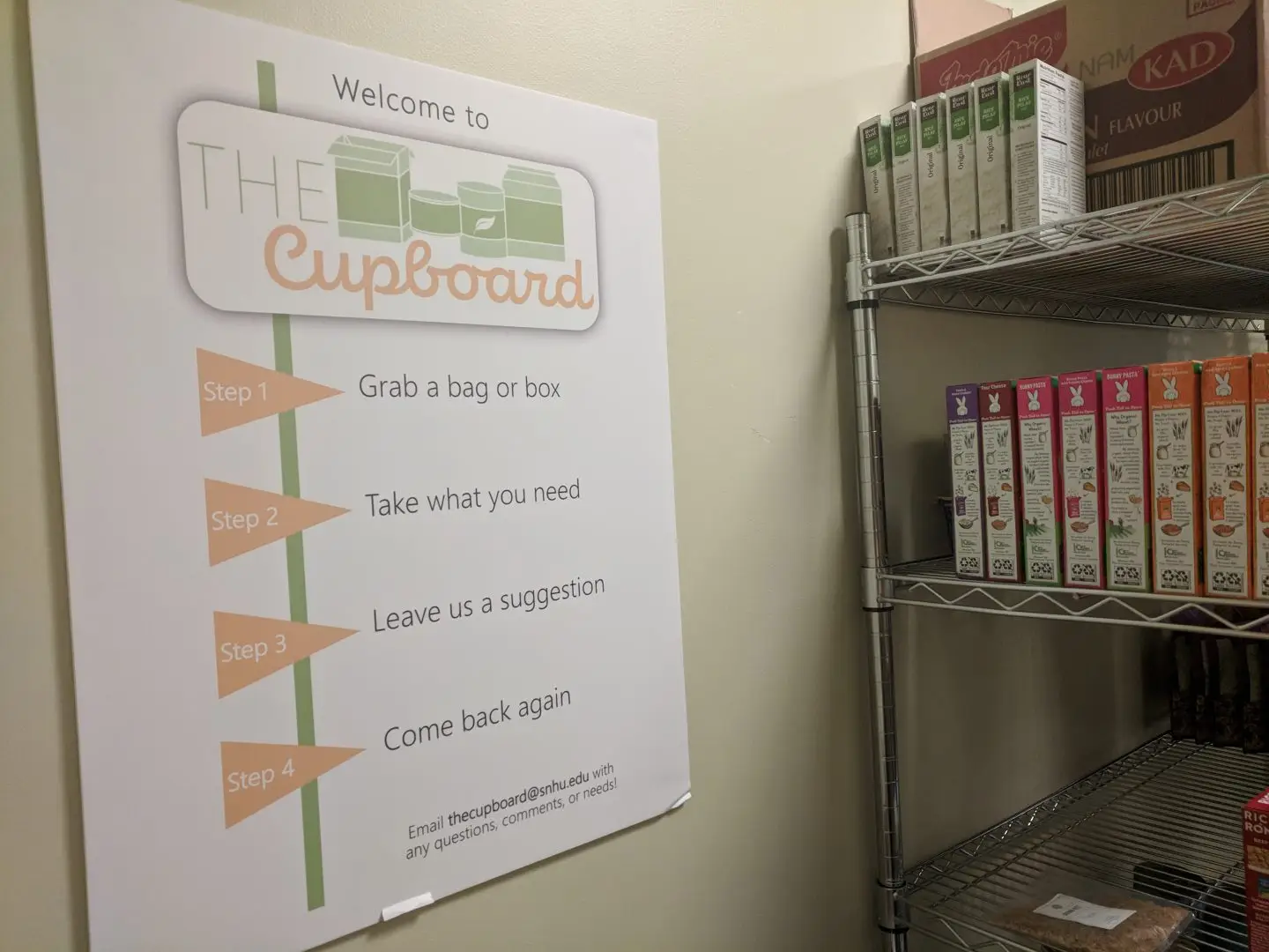 SNHU Fulfilling Student Needs with The Cupboard