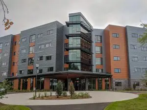 Kingston Hall is the latest residence hall at SNHU