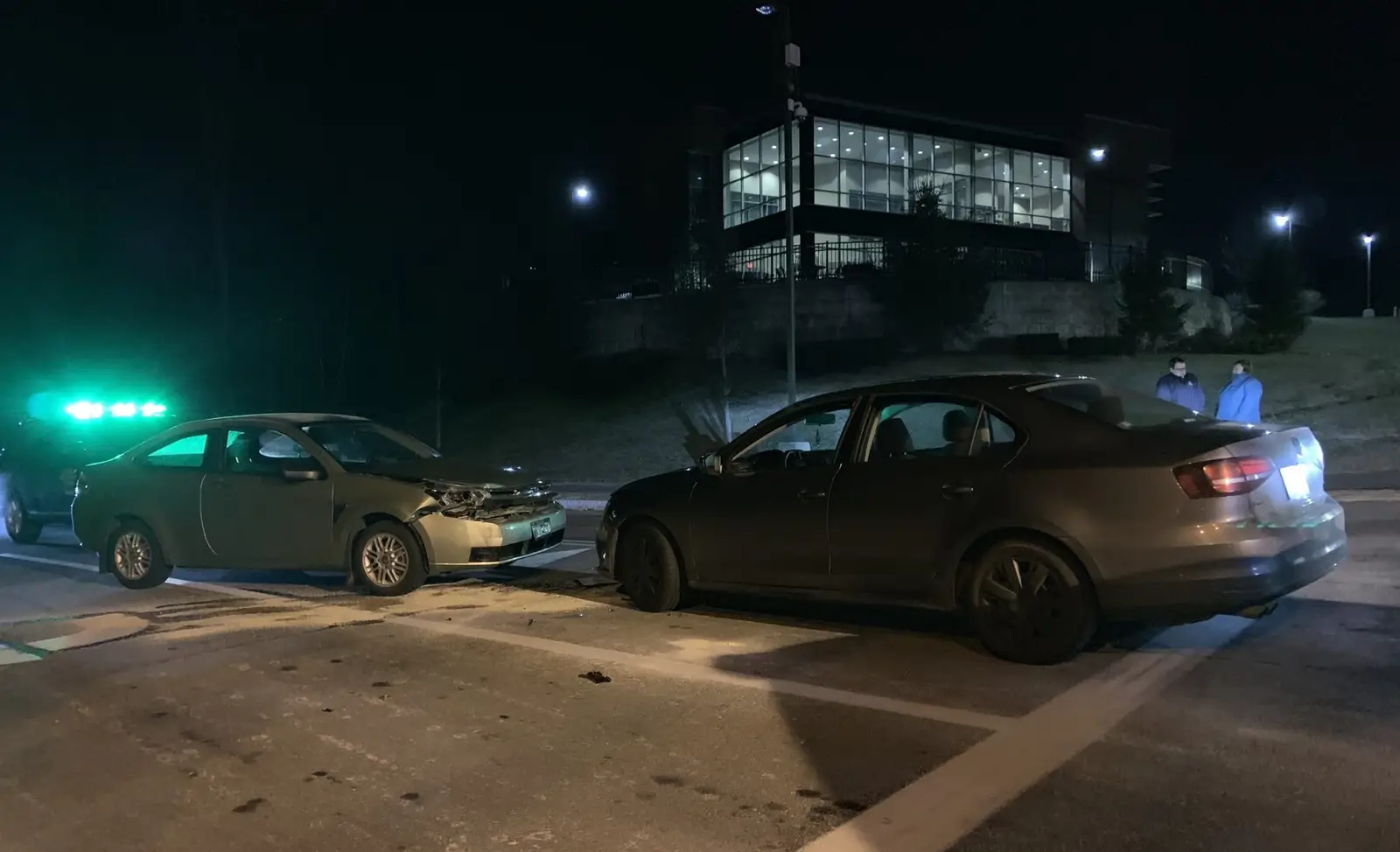 Collision at Campus Intersection Involves Two SNHU Students